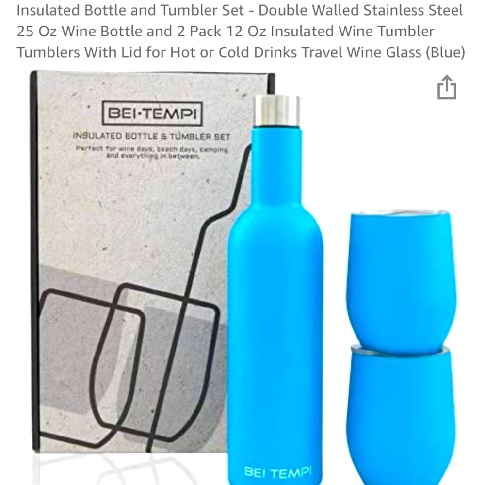 Insulated Bottle and Tumbler set!